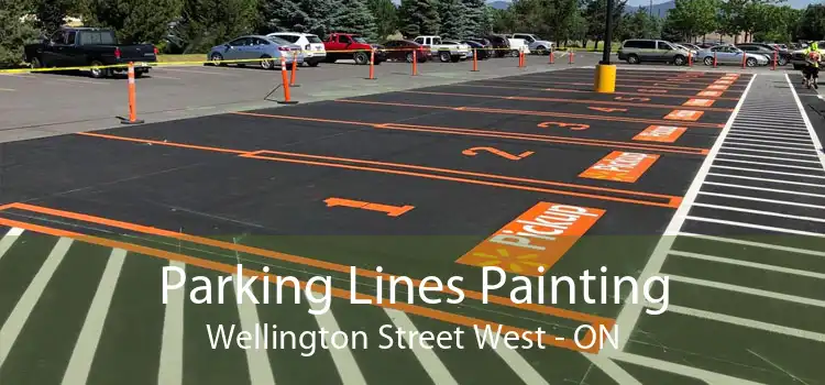 Parking Lines Painting Wellington Street West - ON