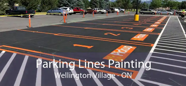 Parking Lines Painting Wellington Village - ON