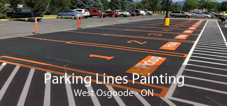 Parking Lines Painting West Osgoode - ON
