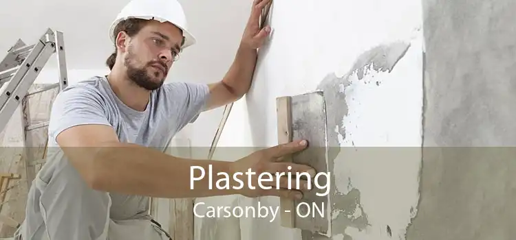 Plastering Carsonby - ON