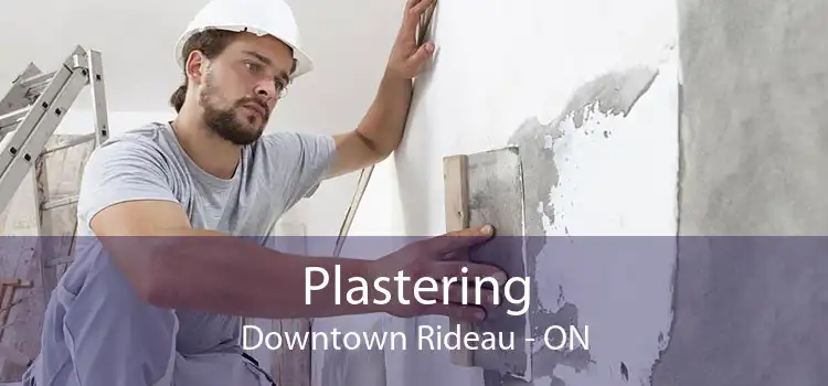 Plastering Downtown Rideau - ON