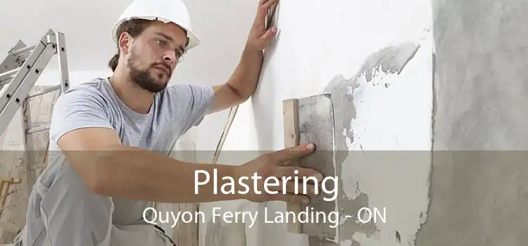 Plastering Quyon Ferry Landing - ON