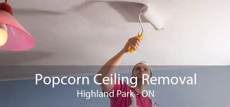 Popcorn Ceiling Removal Highland Park - ON