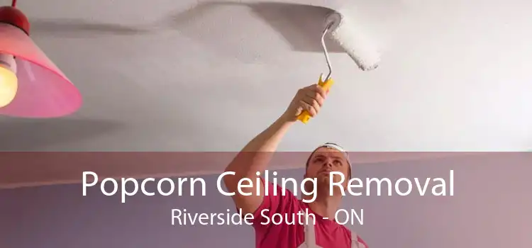 Popcorn Ceiling Removal Riverside South - ON