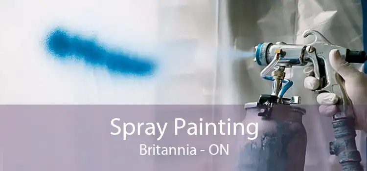 Spray Painting Britannia - ON