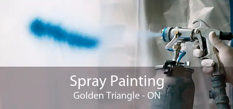 Spray Painting Golden Triangle - ON