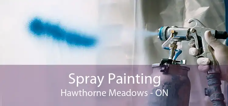 Spray Painting Hawthorne Meadows - ON