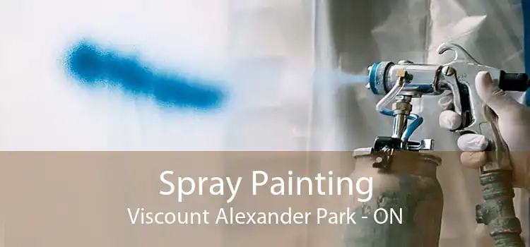 Spray Painting Viscount Alexander Park - ON