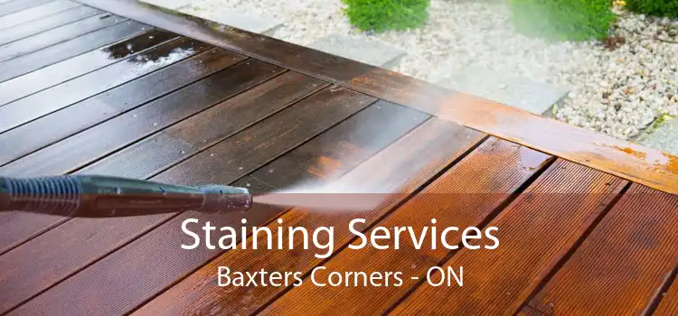 Staining Services Baxters Corners - ON