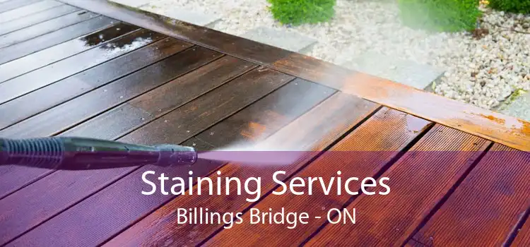 Staining Services Billings Bridge - ON