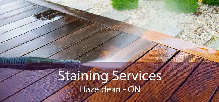 Staining Services Hazeldean - ON