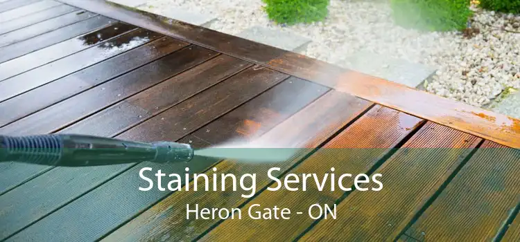 Staining Services Heron Gate - ON