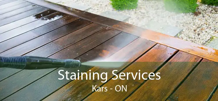 Staining Services Kars - ON