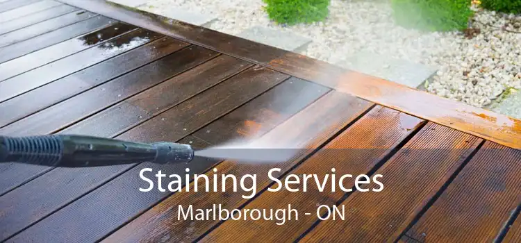 Staining Services Marlborough - ON