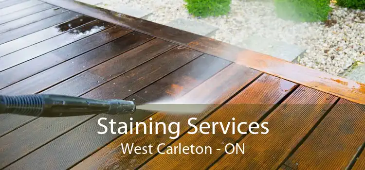 Staining Services West Carleton - ON