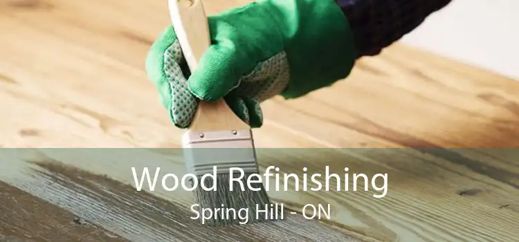 Wood Refinishing Spring Hill - ON
